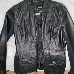 Express leather jacket